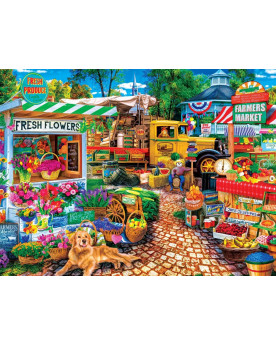 Puzzle 750 Piezas - Sale on the Square - Master Pieces