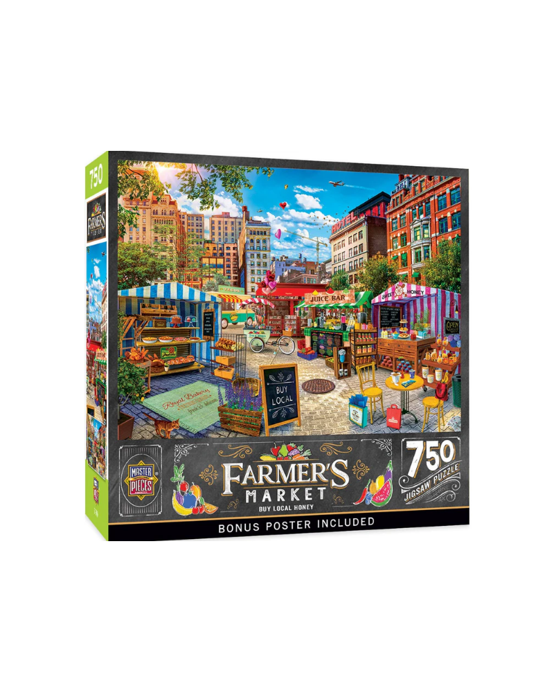 Puzzle 750 Piezas - Buy Local Honey - Master Pieces