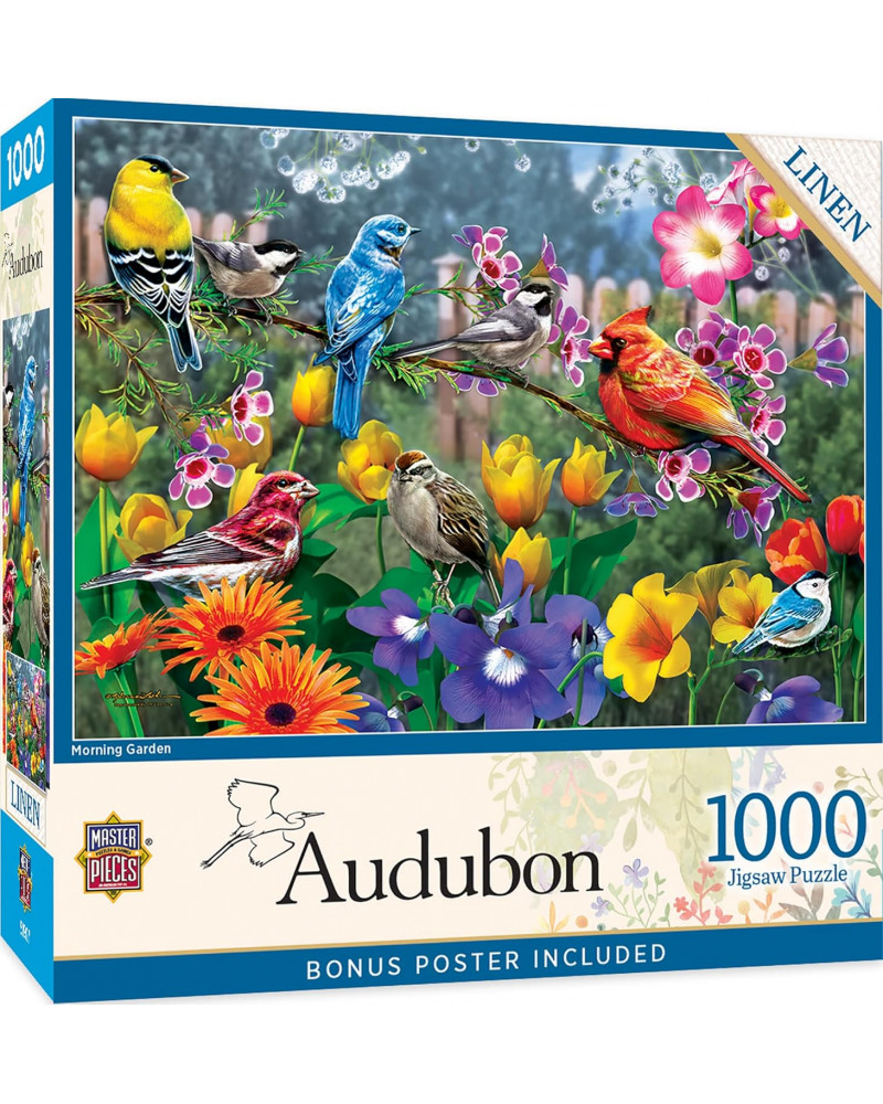 Puzzle 1000 Piezas - Morning Garden - Master Pieces