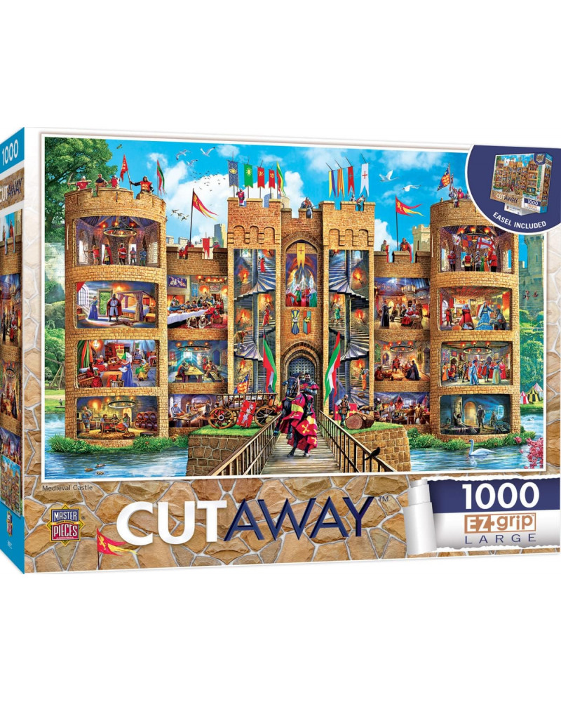 Puzzle 1000 Piezas - Medieval Castle - Master Pieces