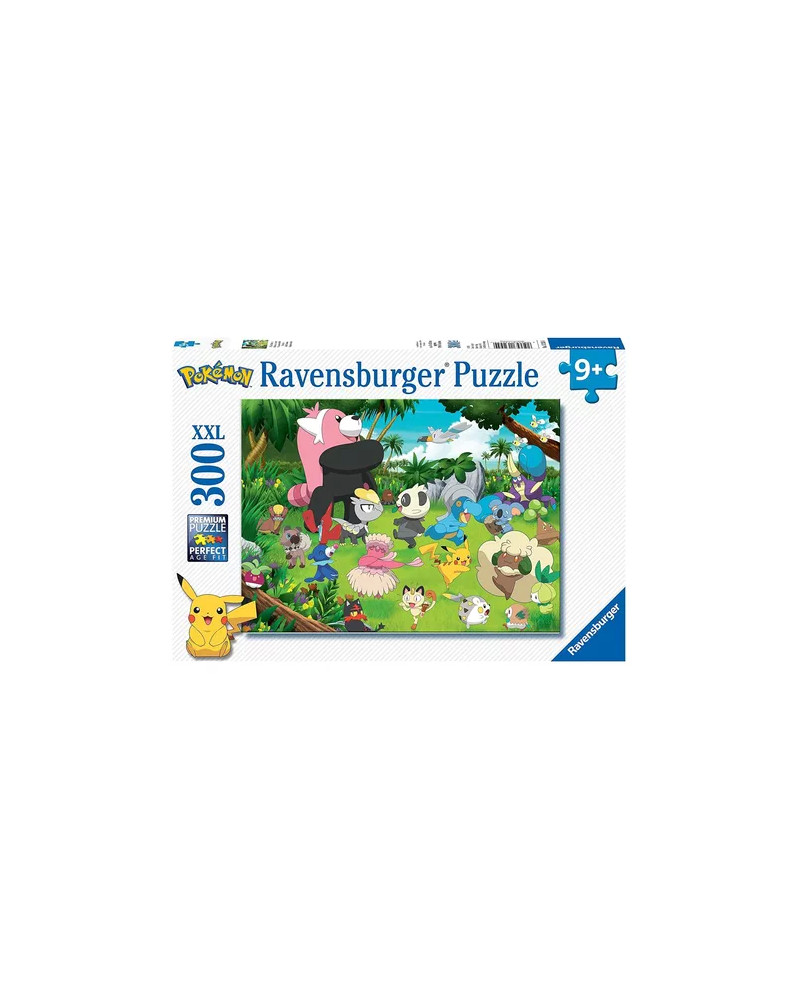 Puzzle 300 piezas XXL - Pokemon Salvajes - Ravensburger