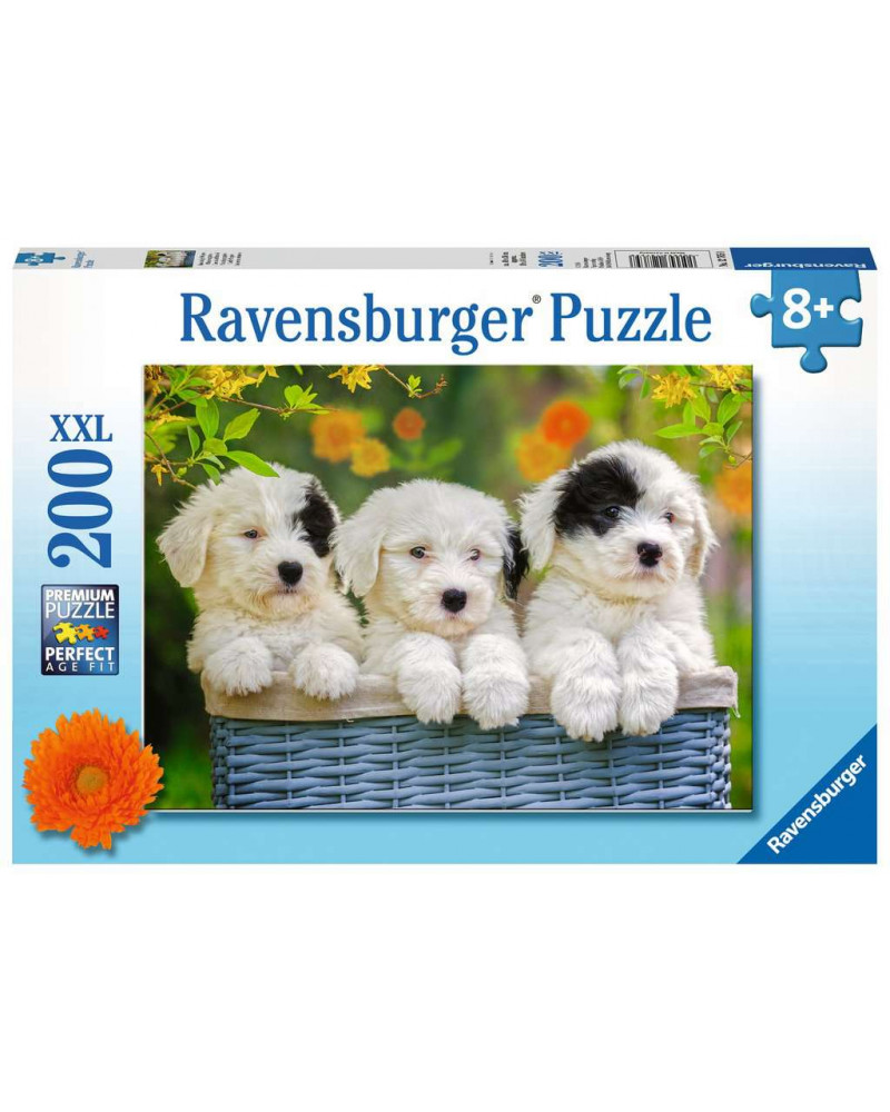 Puzzle 200 piezas XXL - Cachorros Mimosos - Ravensburger