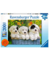 Puzzle 200 piezas XXL - Cachorros Mimosos - Ravensburger