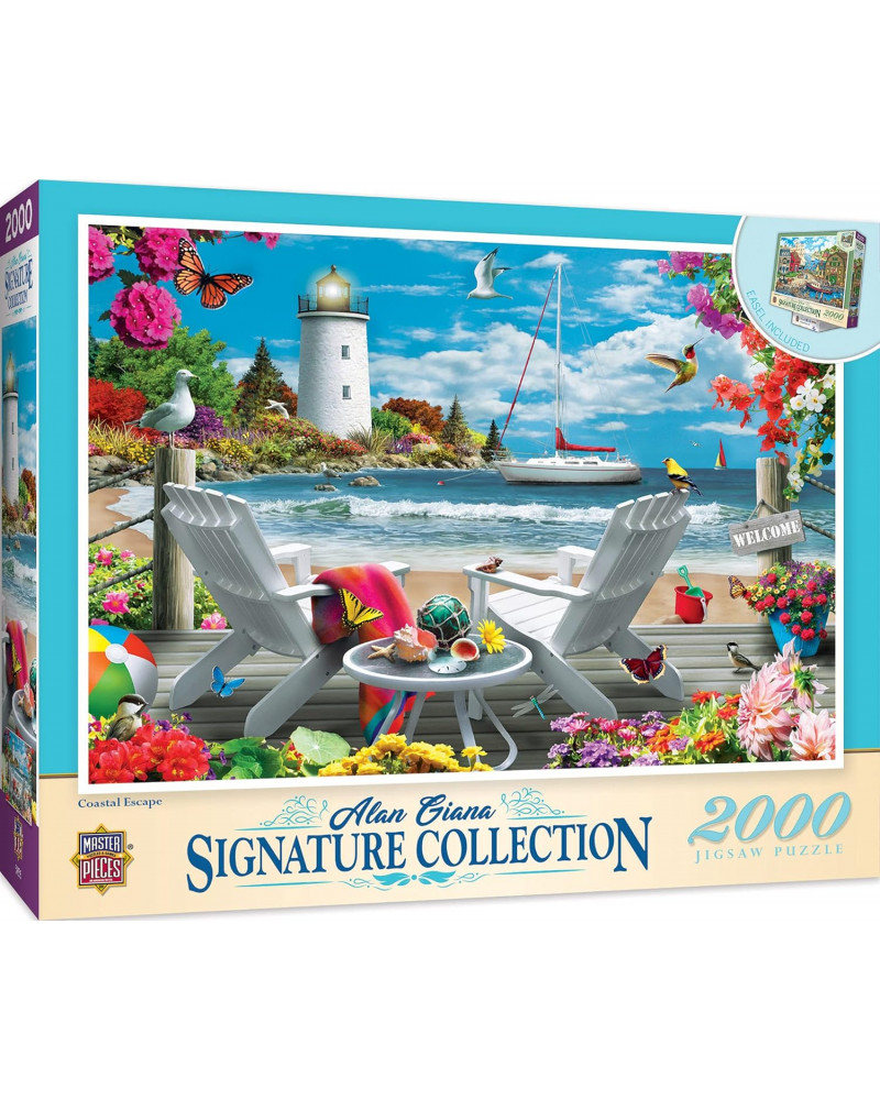 Puzzle 2000 Piezas - Coastal Escape - Master Pieces