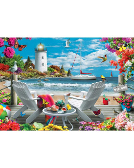 Puzzle 2000 Piezas - Coastal Escape - Master Pieces