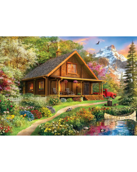 Puzzle 1000 Piezas - Mountain Retreat - Master Pieces