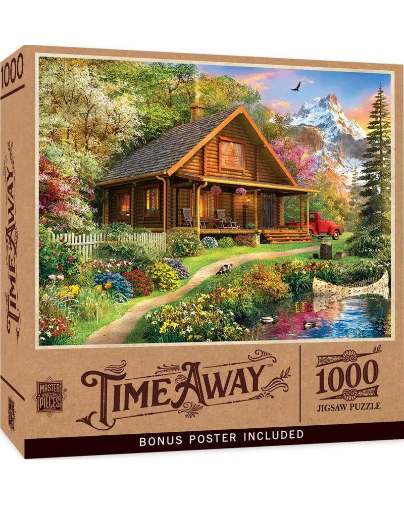 Puzzle 1000 Piezas - Mountain Retreat - Master Pieces