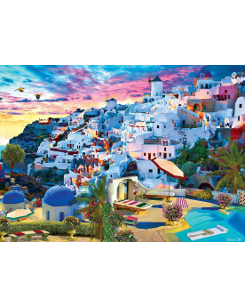 Puzzle 1000 Piezas - Santorini Sky - Master Pieces