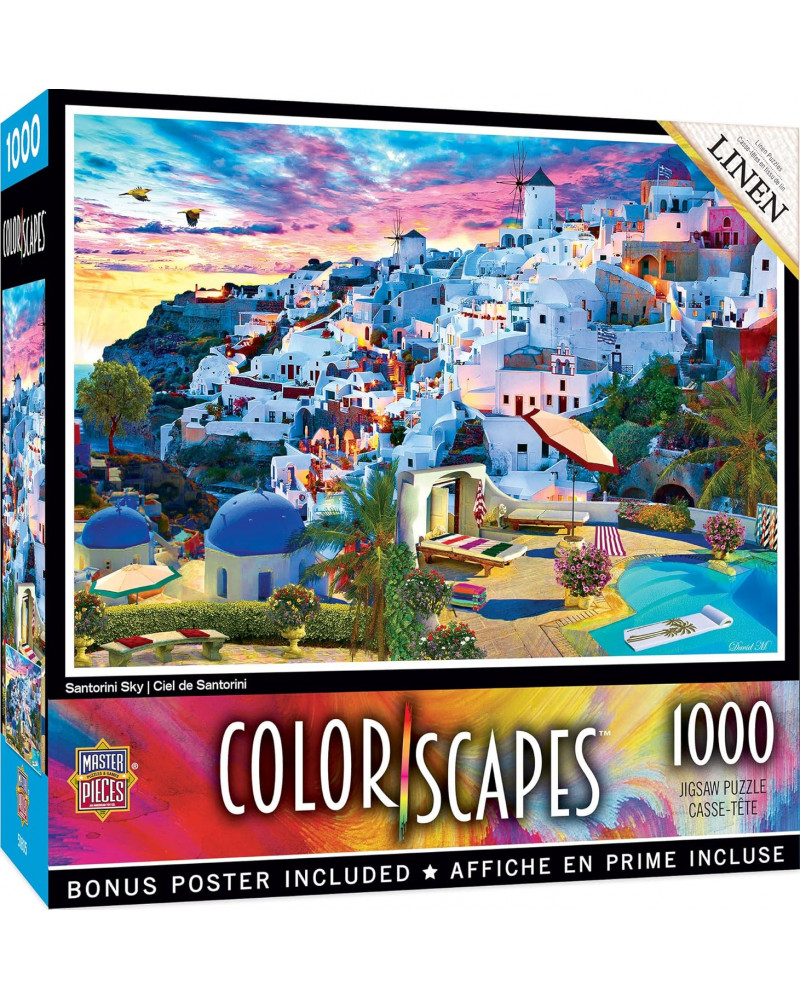 Puzzle 1000 Piezas - Santorini Sky - Master Pieces