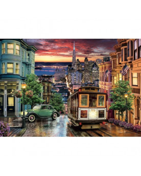 Puzzle 1000 piezas - San Francisco  - Clementoni [39776]