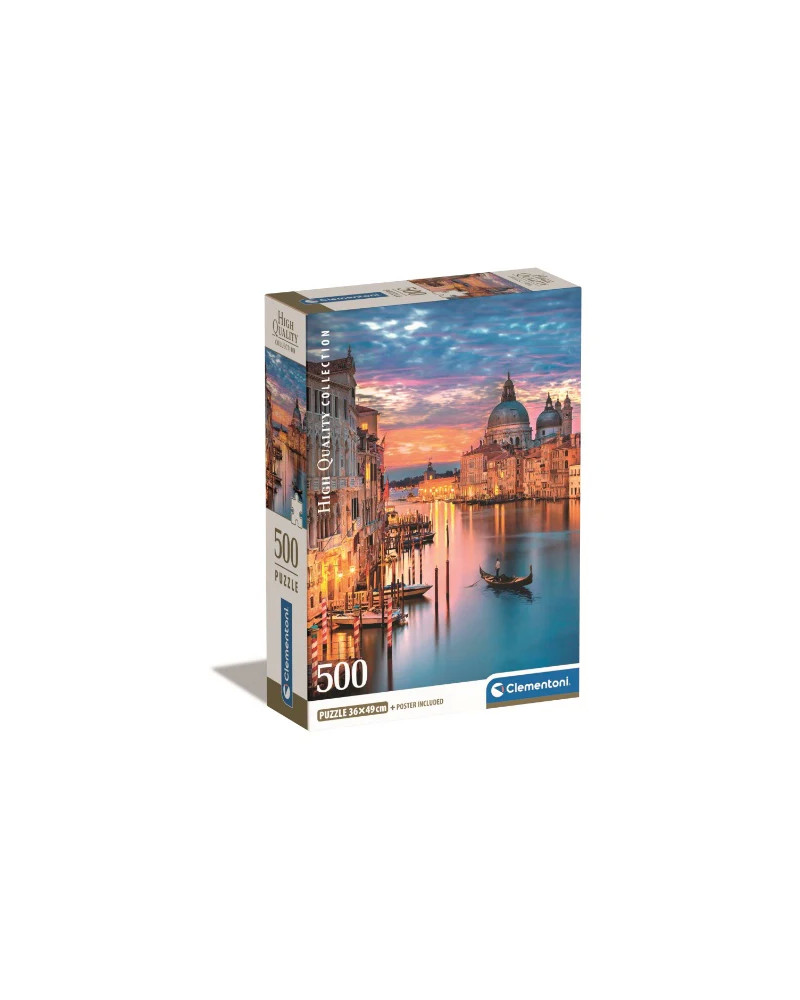 Puzzle 500 piezas - Lighting Venice  - Clementoni [35542]