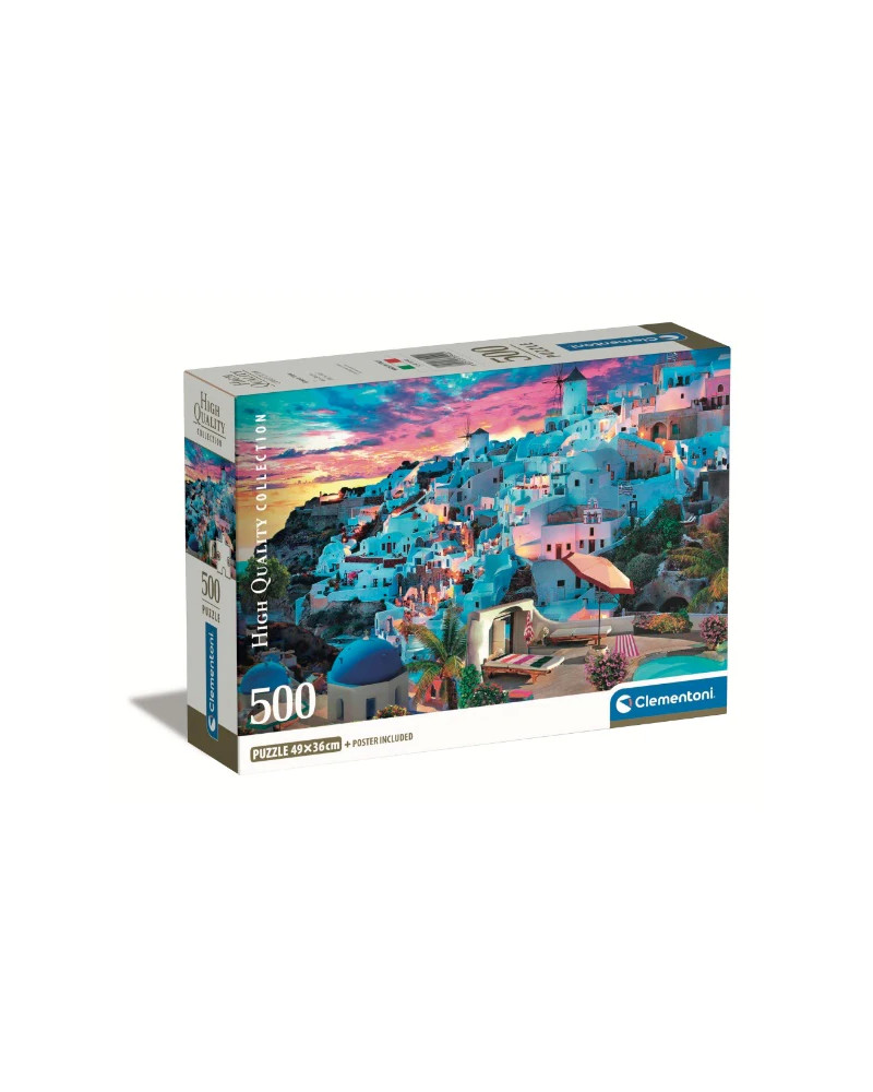 Puzzle 500 piezas - Greece View  - Clementoni [35540]