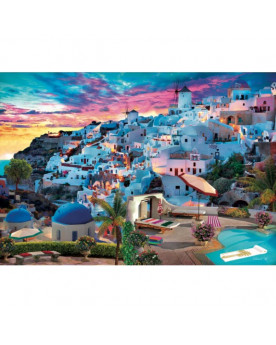 Puzzle 500 piezas - Greece View  - Clementoni [35540]