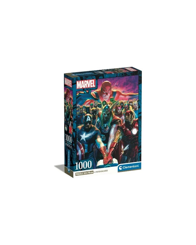 Puzzle 1000 Piezas - Avengers, Marvel - Clementoni [39915]