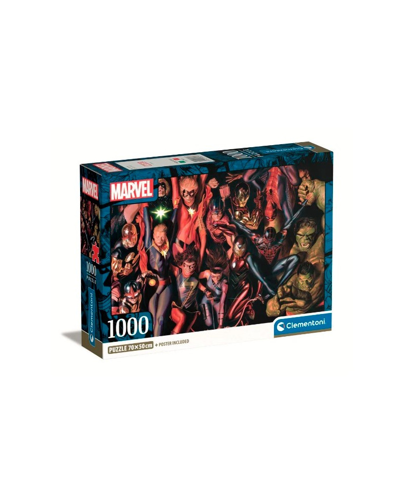 Puzzle 1000 Piezas - Avengers Multiverse, Marvel - Clementoni [39857]