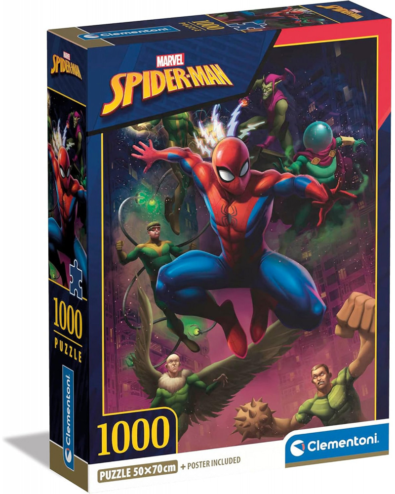 Puzzle 1000 Piezas - Spiderman - Clementoni [39768]