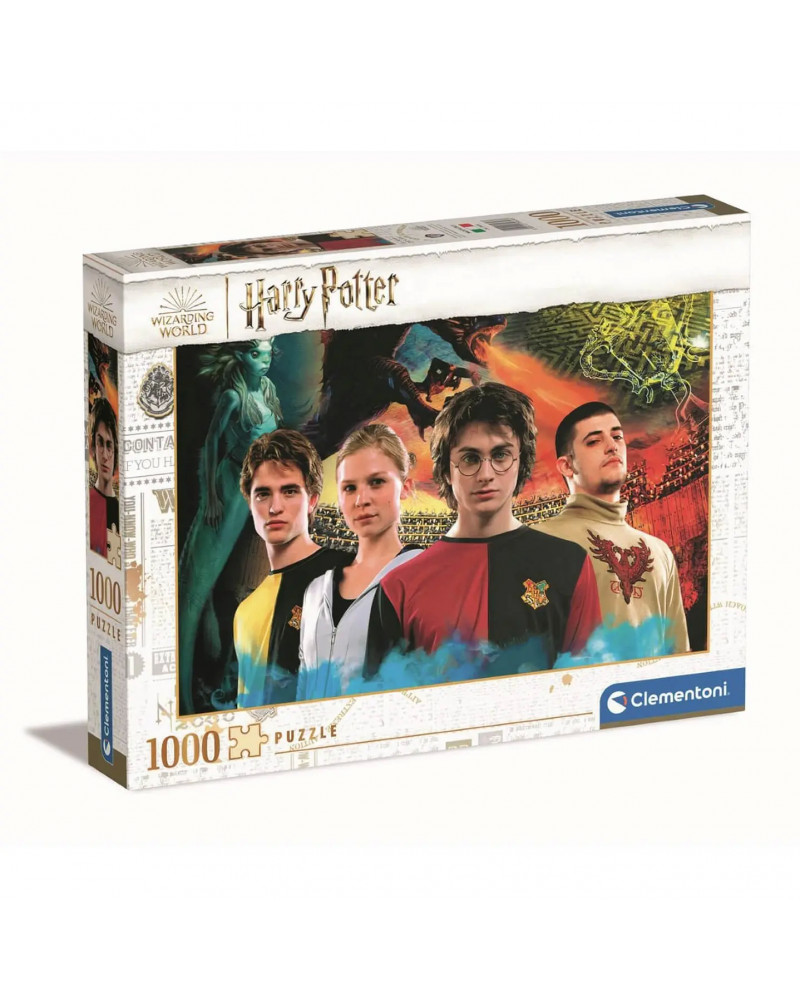 Puzzle 1000 piezas - Harry Potter y El Cáliz de Fuego - Clementoni [39656]