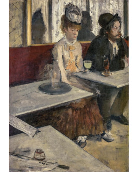 Puzzle 1000 piezas - Dans un Café, Edgar Degas - Clementoni [39761]