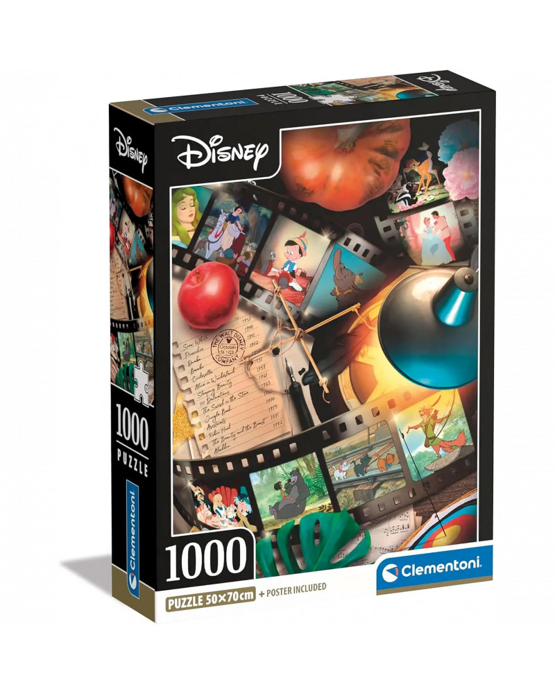 Puzzle 1000 Piezas - Clásicos Disney Vintage - Clementoni [39810]