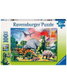 Puzzle 100 piezas XXL - Bajo los Dinosaurios - Ravensburger