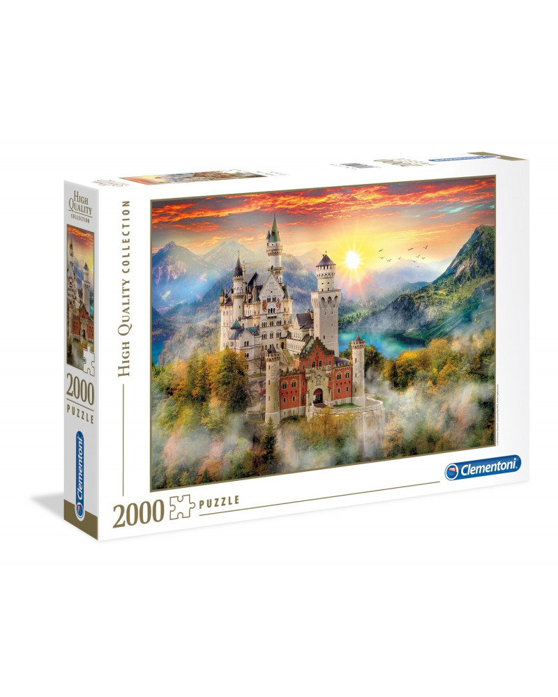 Puzzle 2000 piezas - Neuschwanstein - Clementoni