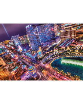 Puzzle 2000 piezas - Las Vegas - Clementoni [32555]